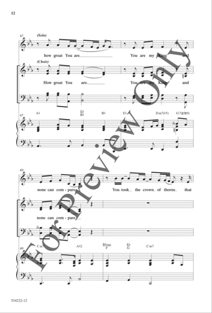 Can't Stop My Hallelujahs - Anthem Choir scores gallery preview page 11