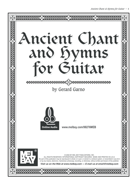 Ancient Chant and Hymns for Guitar image number null