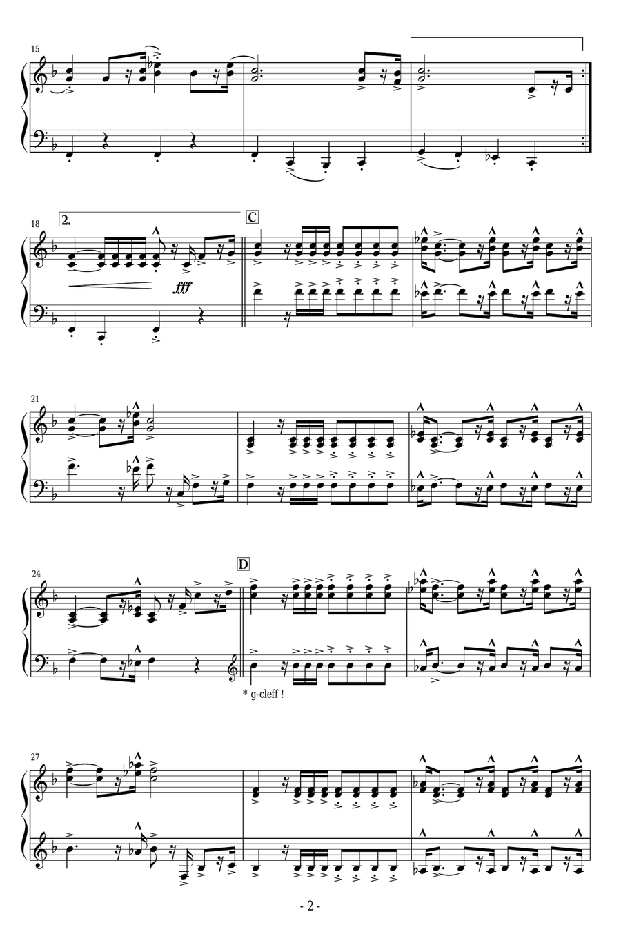 My Favorite Things Easy Piano scores gallery preview page 2