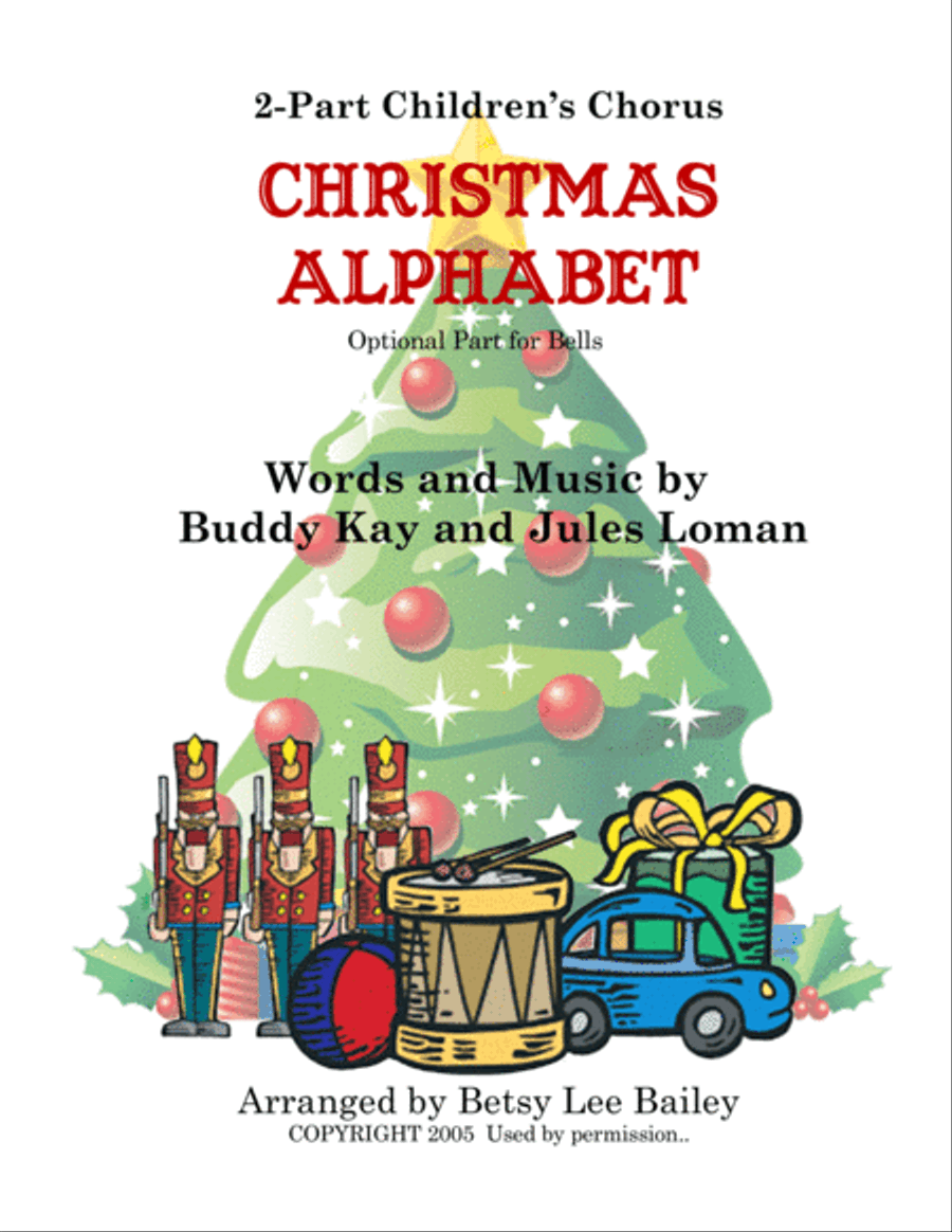 Christmas Alphabet 2-Part scores gallery preview page 1