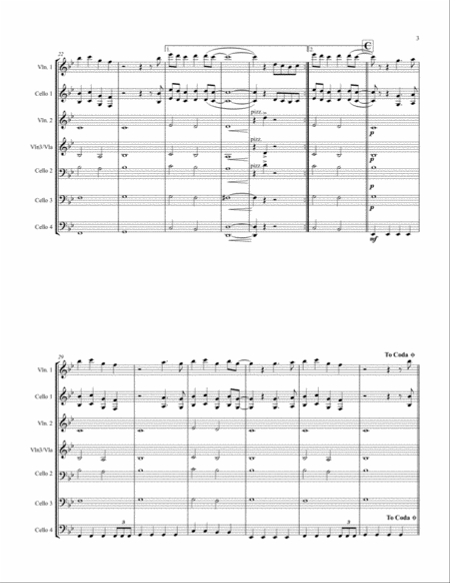 Trampoline Small Ensemble scores gallery preview page 3