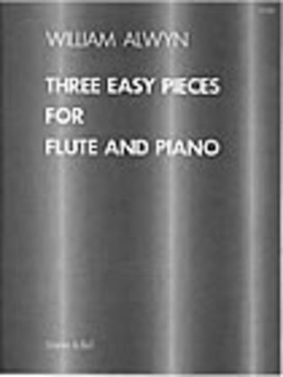 Book cover for Three Easy Pieces for Flute and Piano