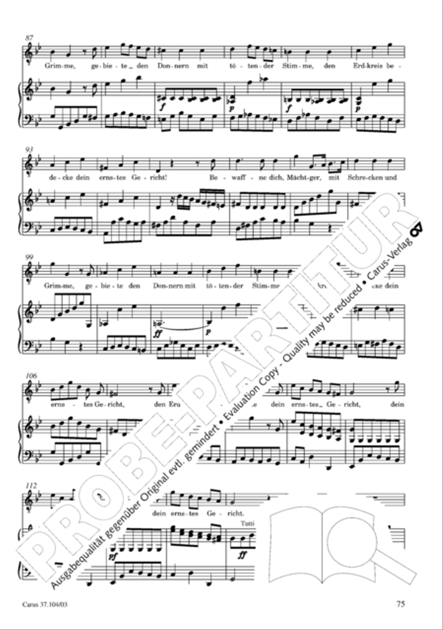 Ein Lammlein geht und tragt die Schuld 4-Part scores gallery preview page 76