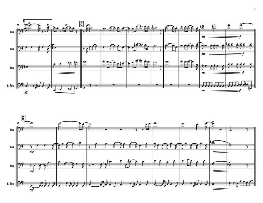 Creep Brass Ensemble scores gallery preview page 3