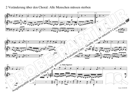 Chorale preludes. Compact practical organ school (Andreas Sabelon, Choralvorspiele: Kleine practische Orgelschule (1822))