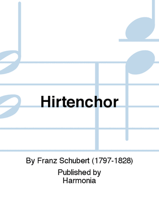 Book cover for Hirtenchor