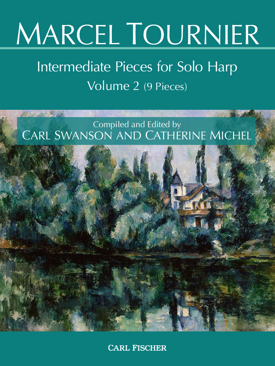 Book cover for Marcel Tournier: Intermediate Pieces for Solo Harp, Volume II