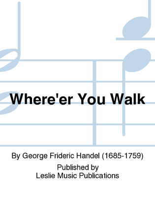 Book cover for Where'er You Walk