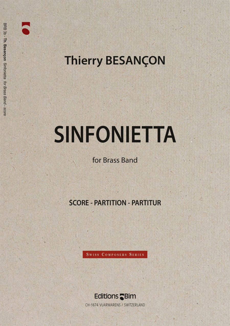 Sinfonietta Brass Band scores gallery preview page 1