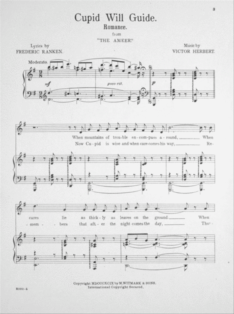 Cupid Will Guide. Romanza Voice scores gallery preview page 2