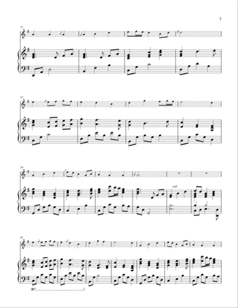 Be Thou My Vision (Slane) Piccolo scores gallery preview page 4