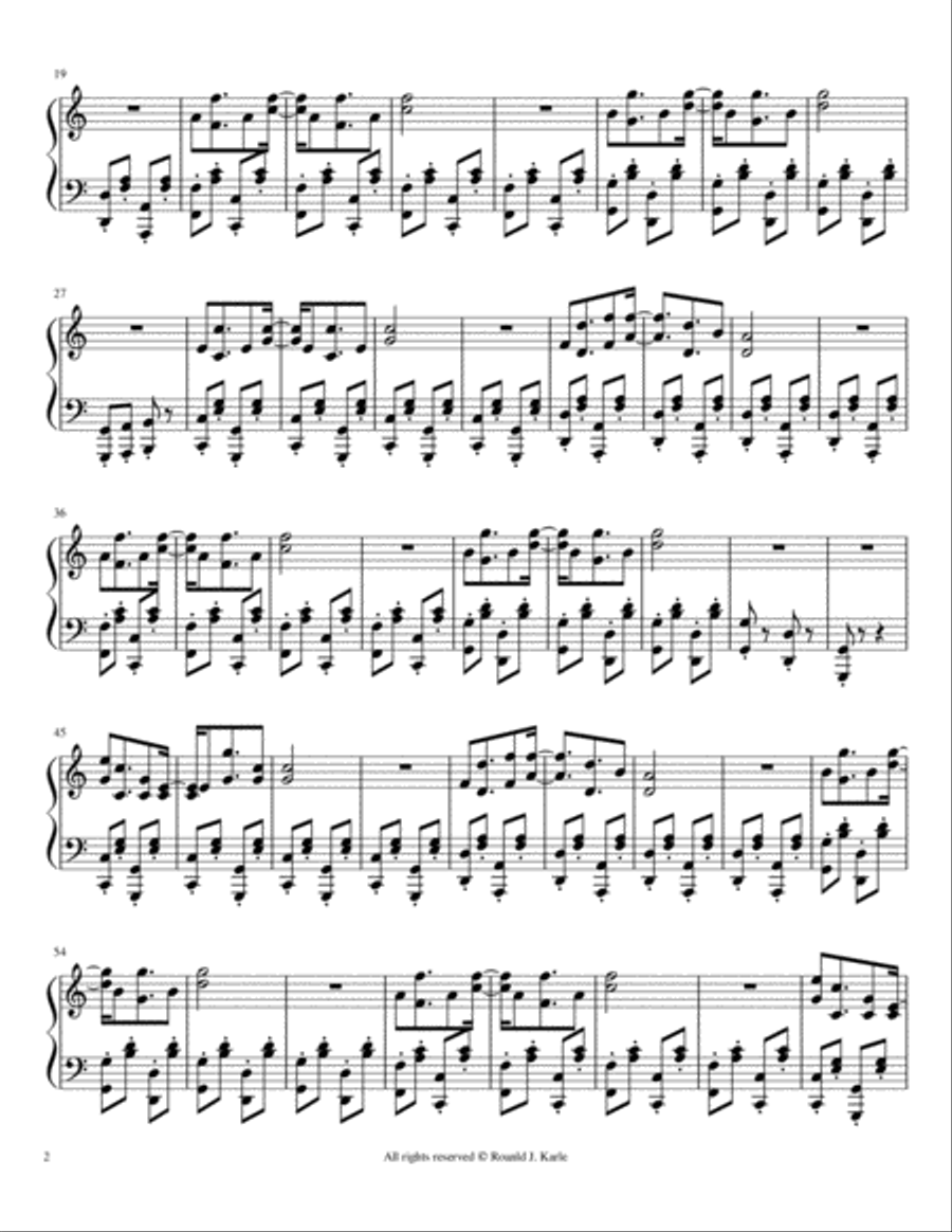 351 Rag Street 351 Rag Street Piano Solo scores gallery preview page 2