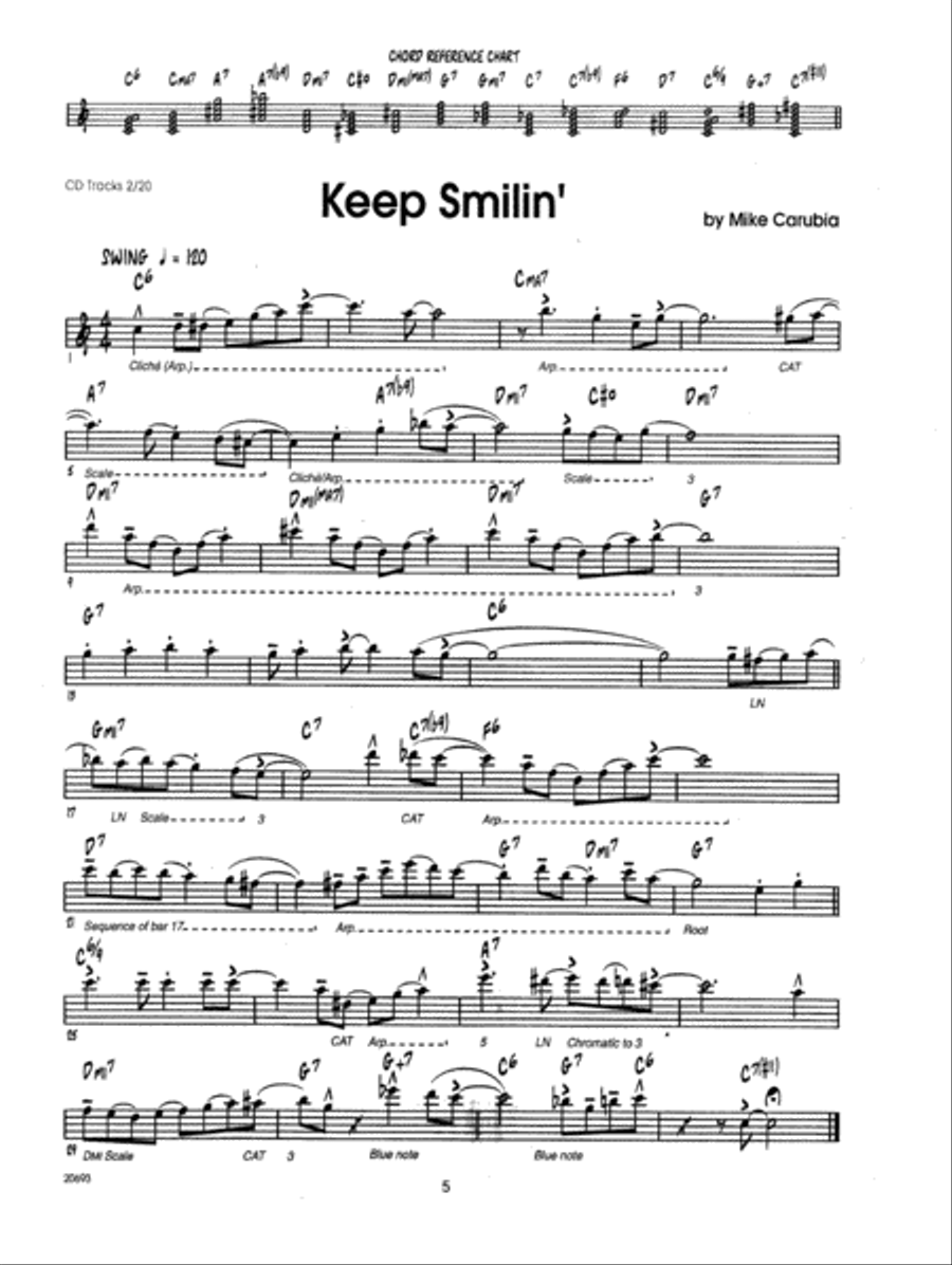 Effective Etudes For Jazz - Bb Tenor Saxophone - Book with MP3 Downloads Jazz Ensemble scores gallery preview page 6
