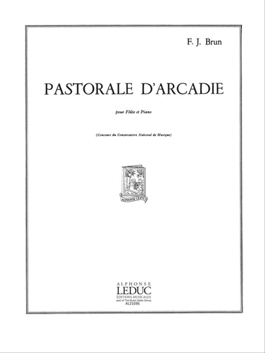 Pastorale D'arcadie (flute & Piano) Flute Solo scores gallery preview page 1