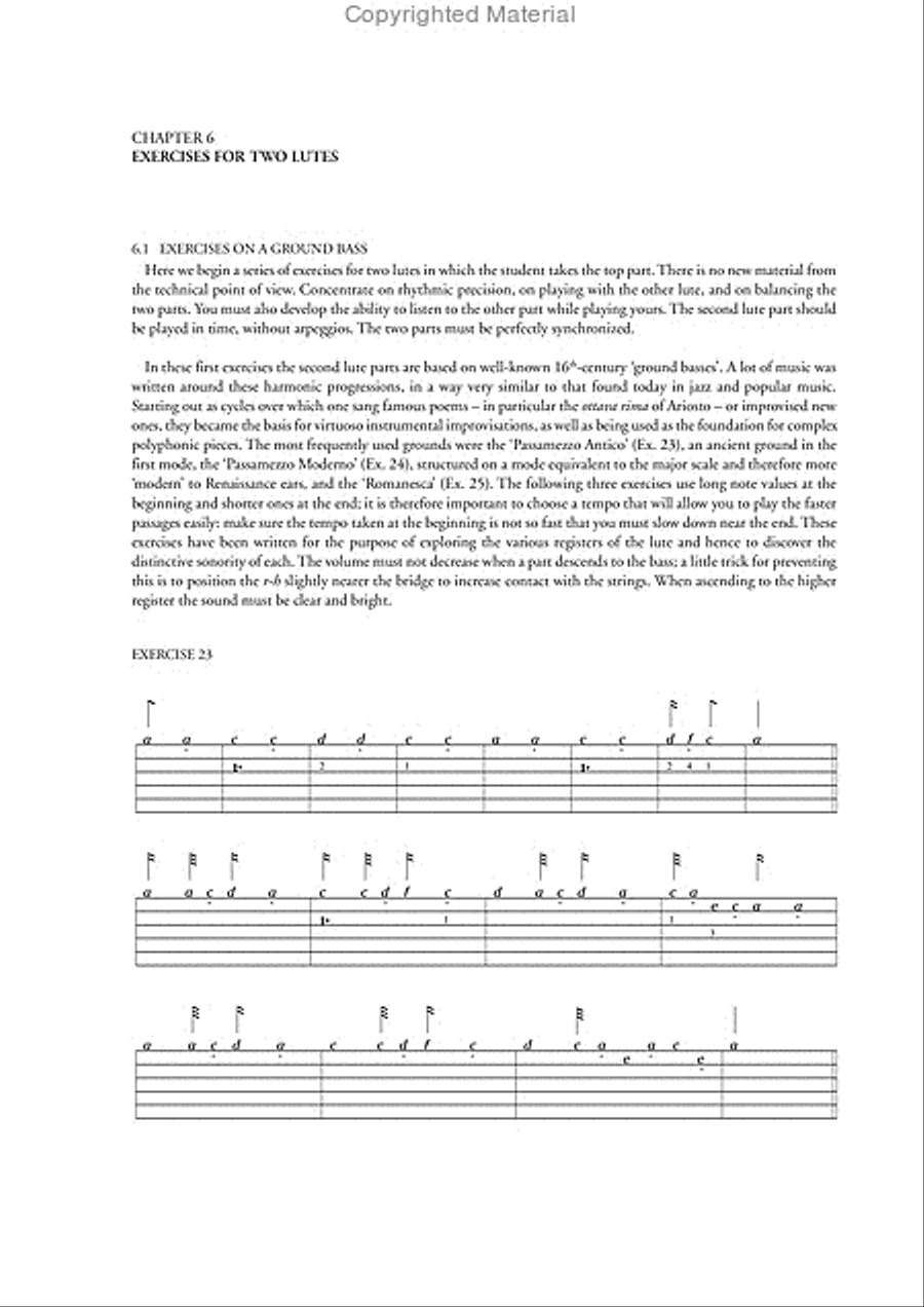 Method for Renaissance Lute Lute scores gallery preview page 3