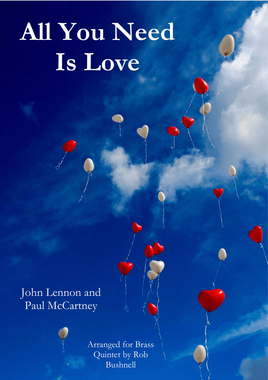 All You Need Is Love Brass Quintet scores gallery preview page 1