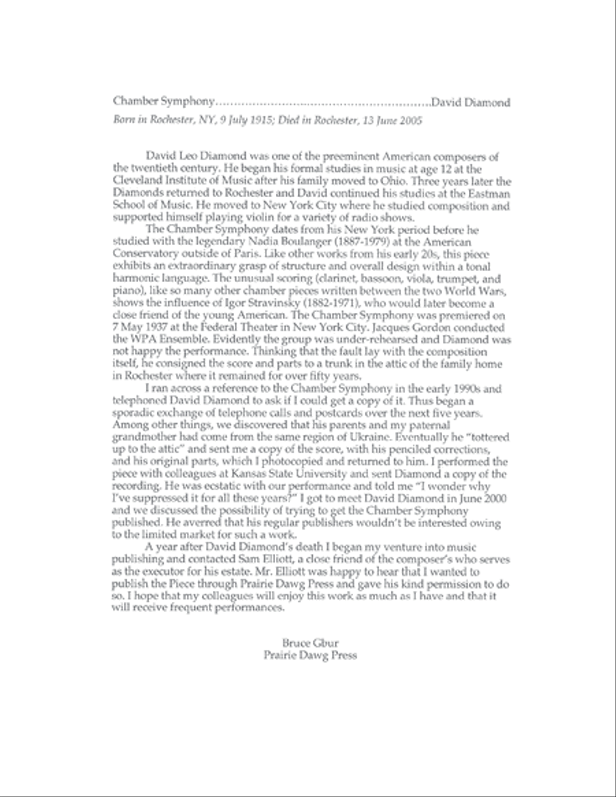 Chamber Symphony Bassoon scores gallery preview page 3