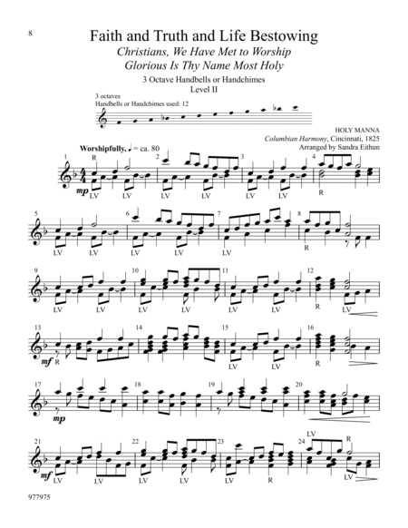 Eight Favorite Hymns for Twelve Bells, Set 2 image number null
