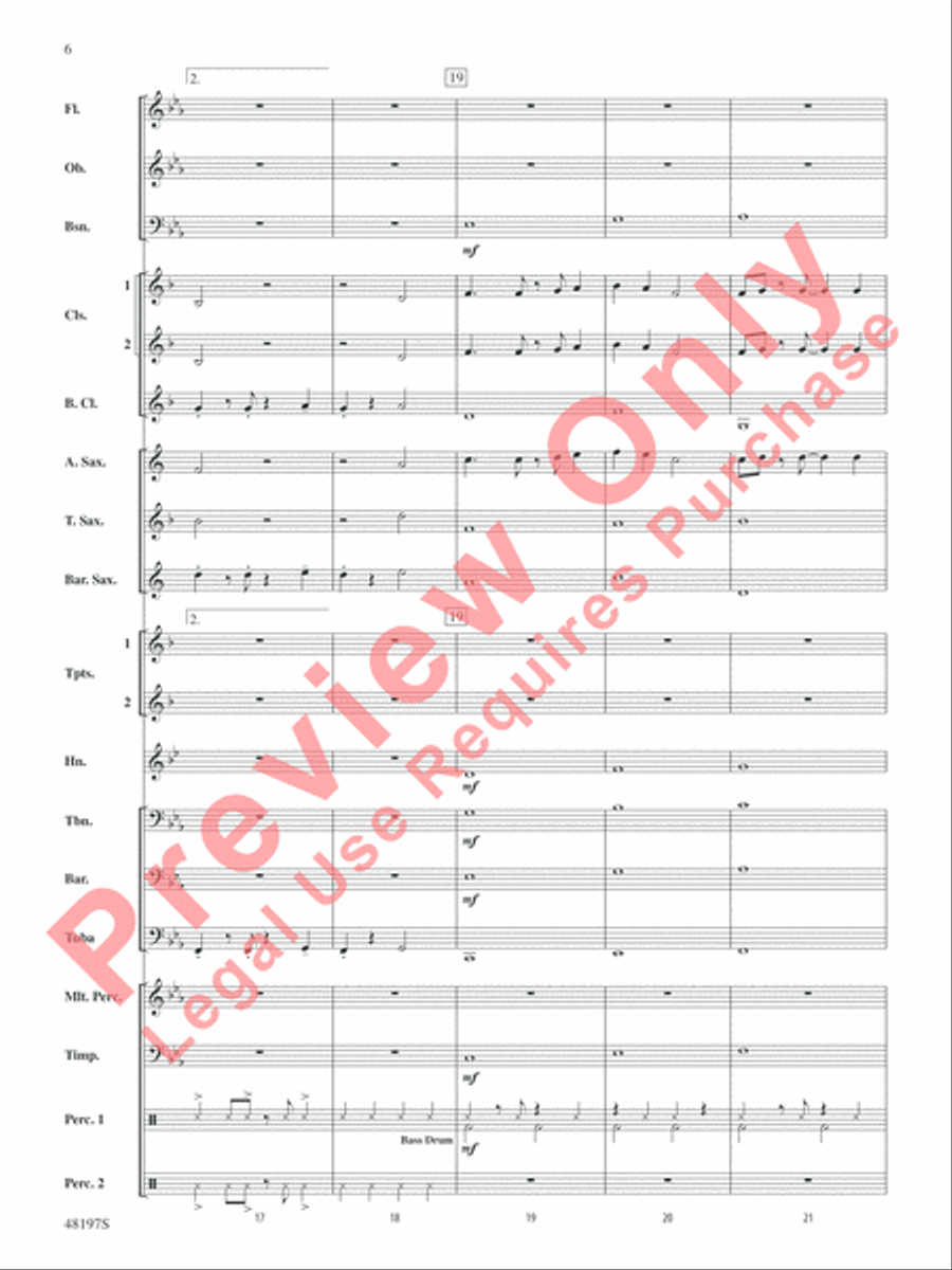 Liar Liar Concert Band scores gallery preview page 7