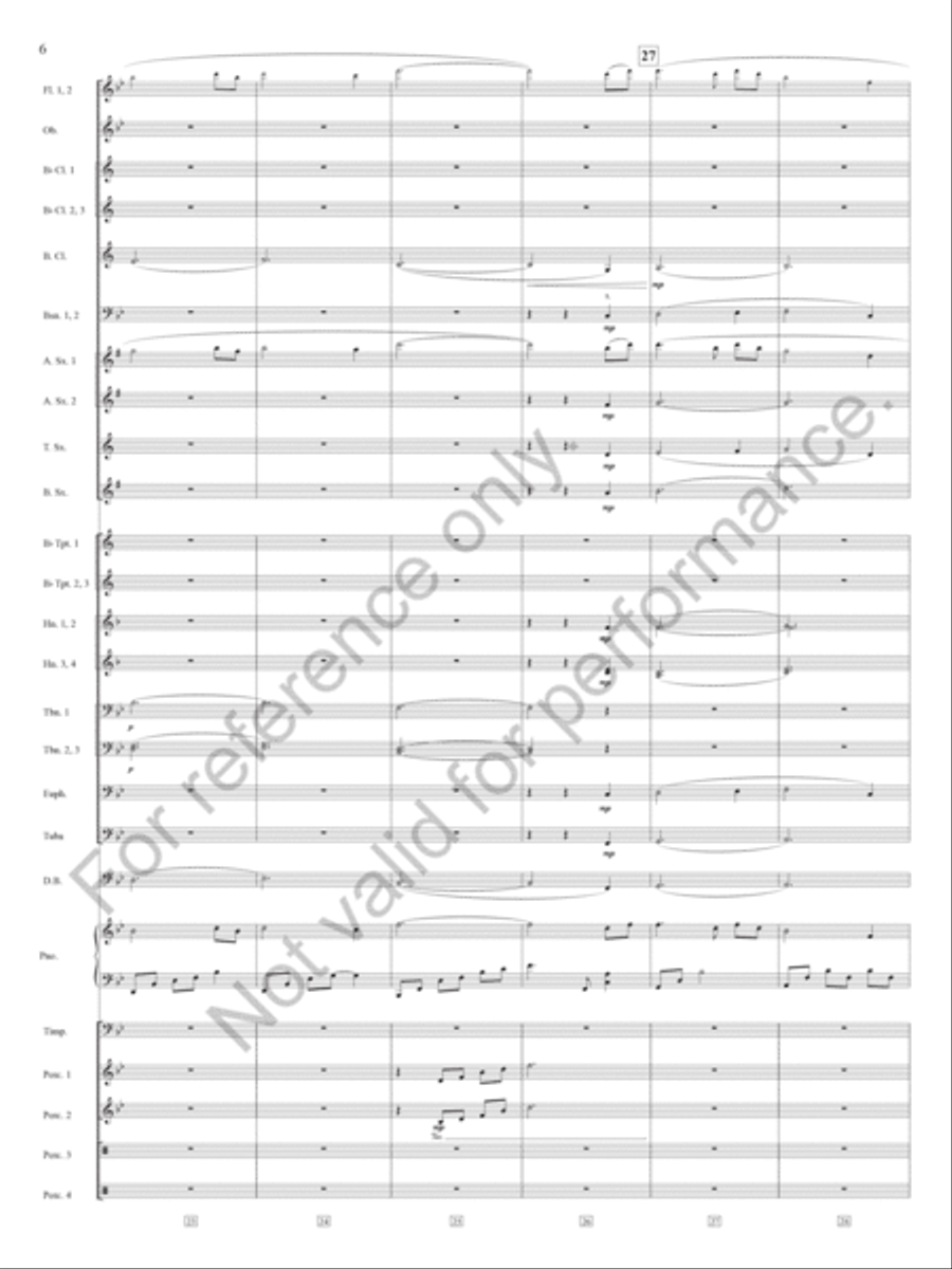 How Sweet The Sound Concert Band scores gallery preview page 7