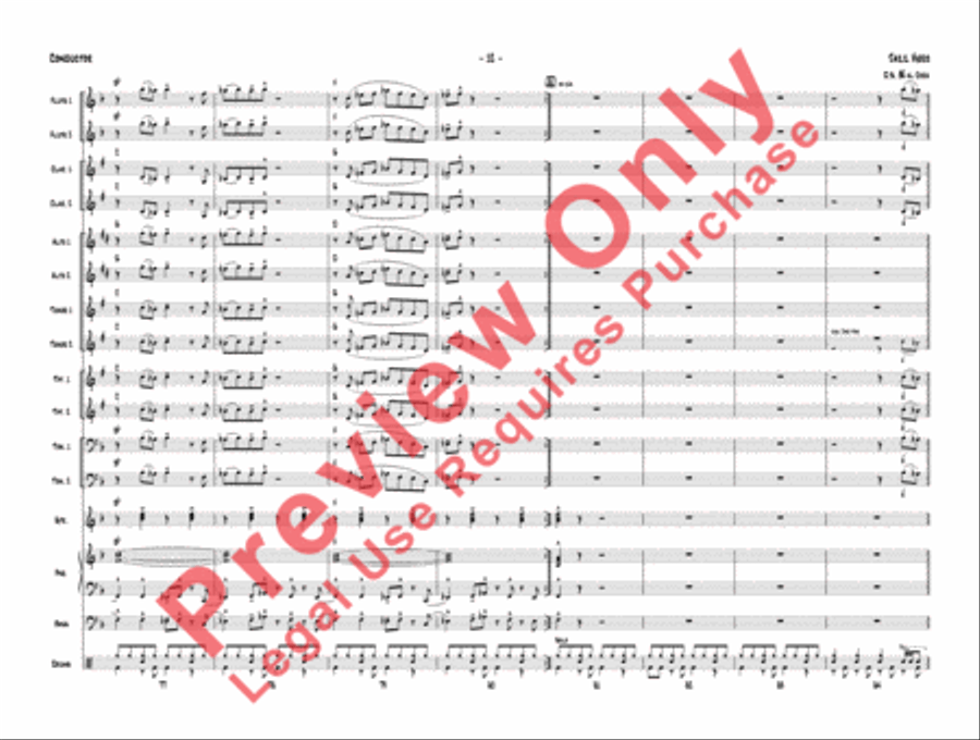 Jazz Hero Jazz Hero Jazz Ensemble scores gallery preview page 15