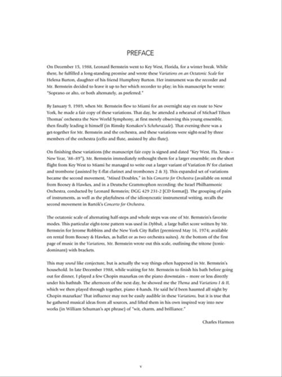 Variations on an Octatonic Scale Clarinet scores gallery preview page 6