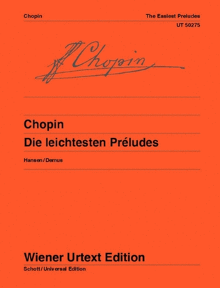 Book cover for Die Leichtesten Préludes