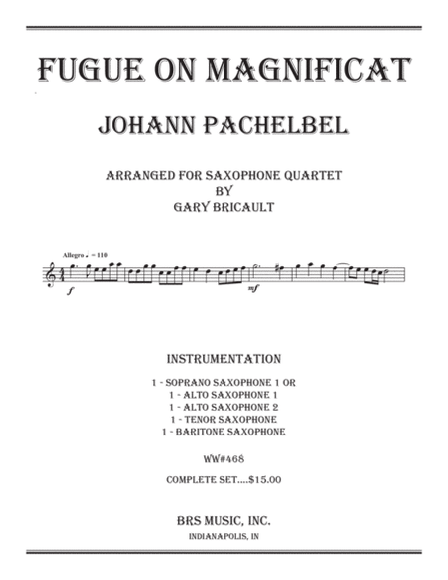 Fugue on Magnificat image number null