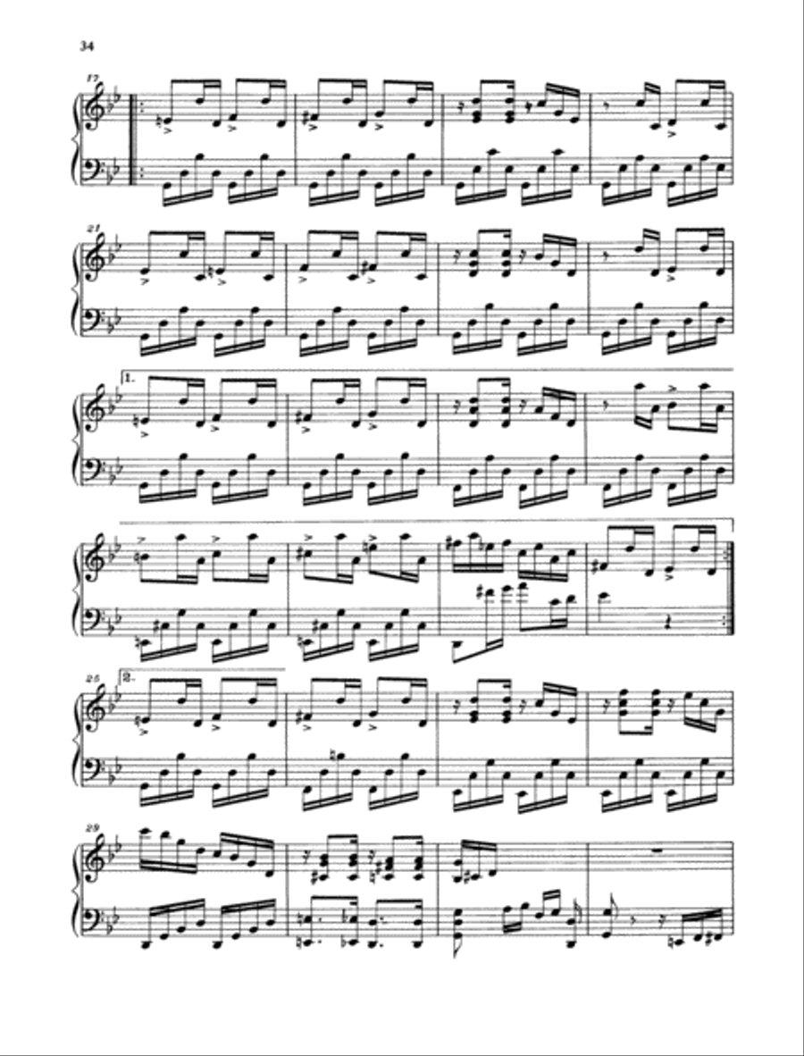 Fon-Fon Piano Solo scores gallery preview page 2
