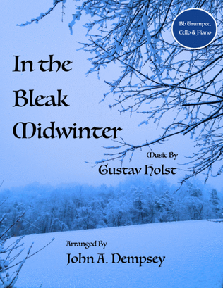 Book cover for In the Bleak Midwinter (Trio for Trumpet, Cello and Piano)
