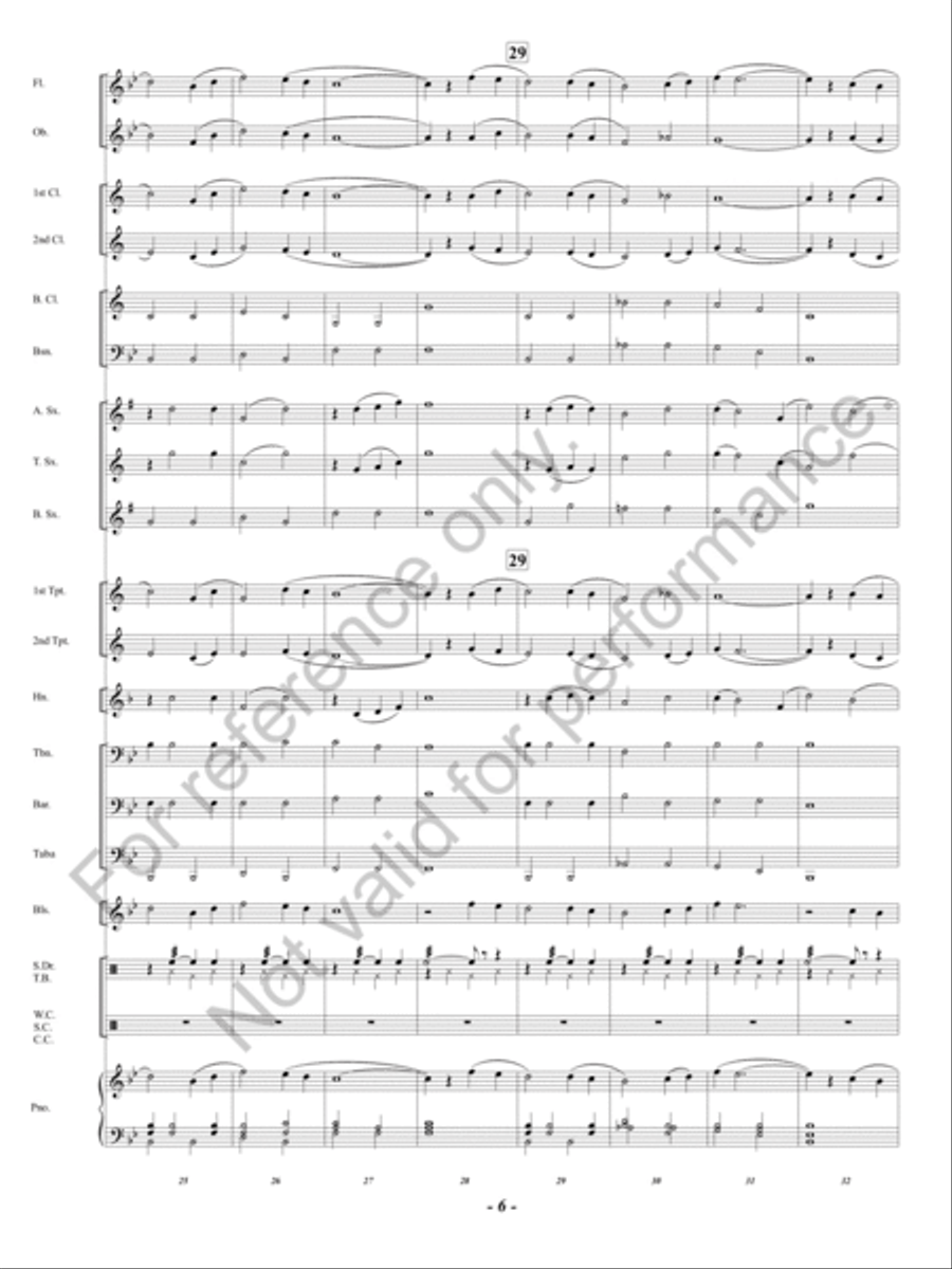 Red River Valley Concert Band scores gallery preview page 7