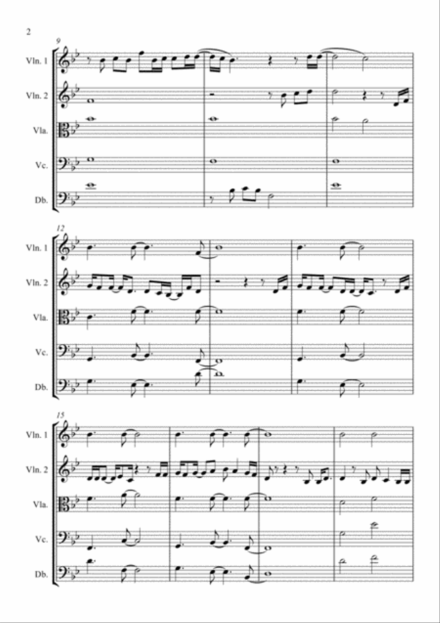 Found/tonight Found/tonight String Quartet scores gallery preview page 2