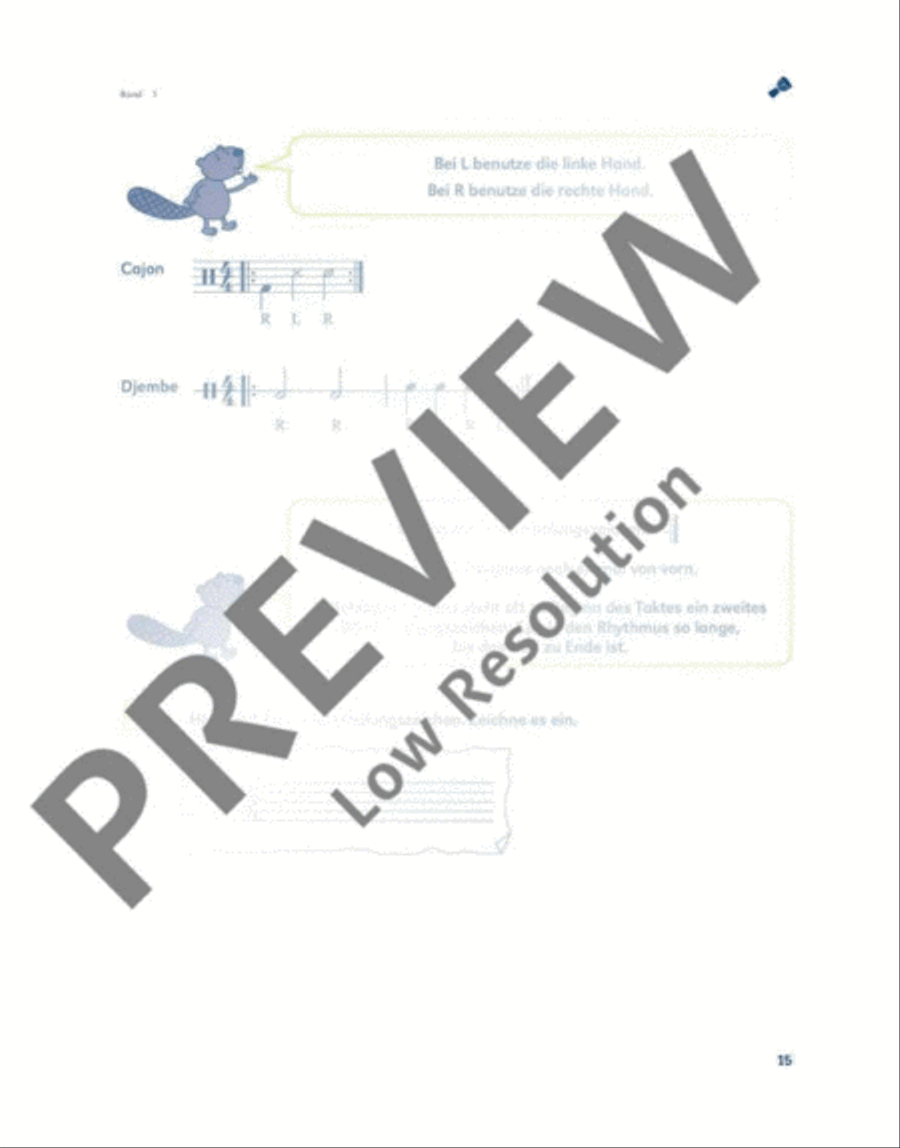 Jedem Kind ein Instrument School and Community scores gallery preview page 16