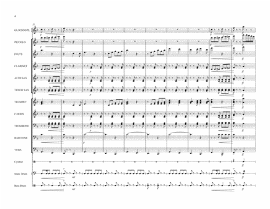 COACH Marching Band scores gallery preview page 4