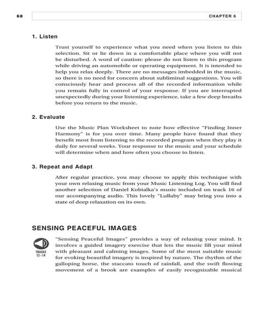 Manage Your Stress and Pain Through Music Collection / Songbook scores gallery preview page 12