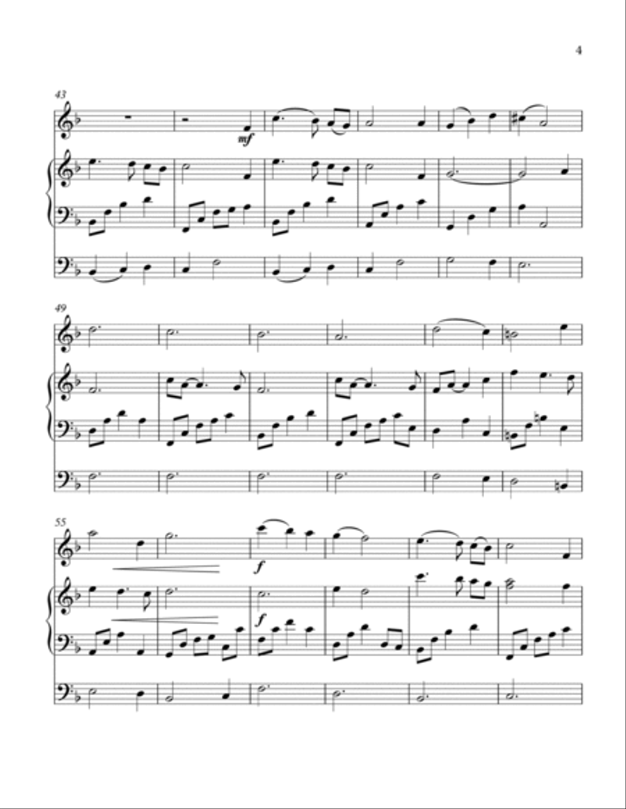 Moon River Piano Trio scores gallery preview page 5