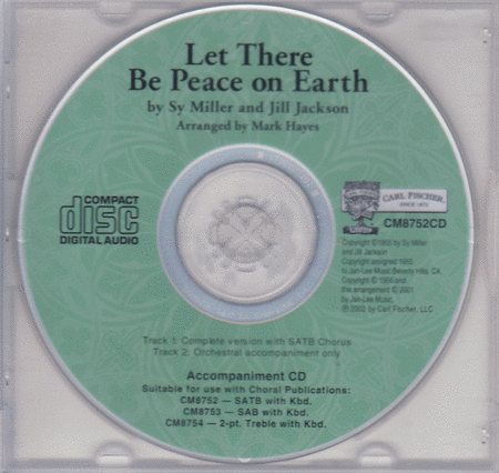 Let There Be Peace on Earth
