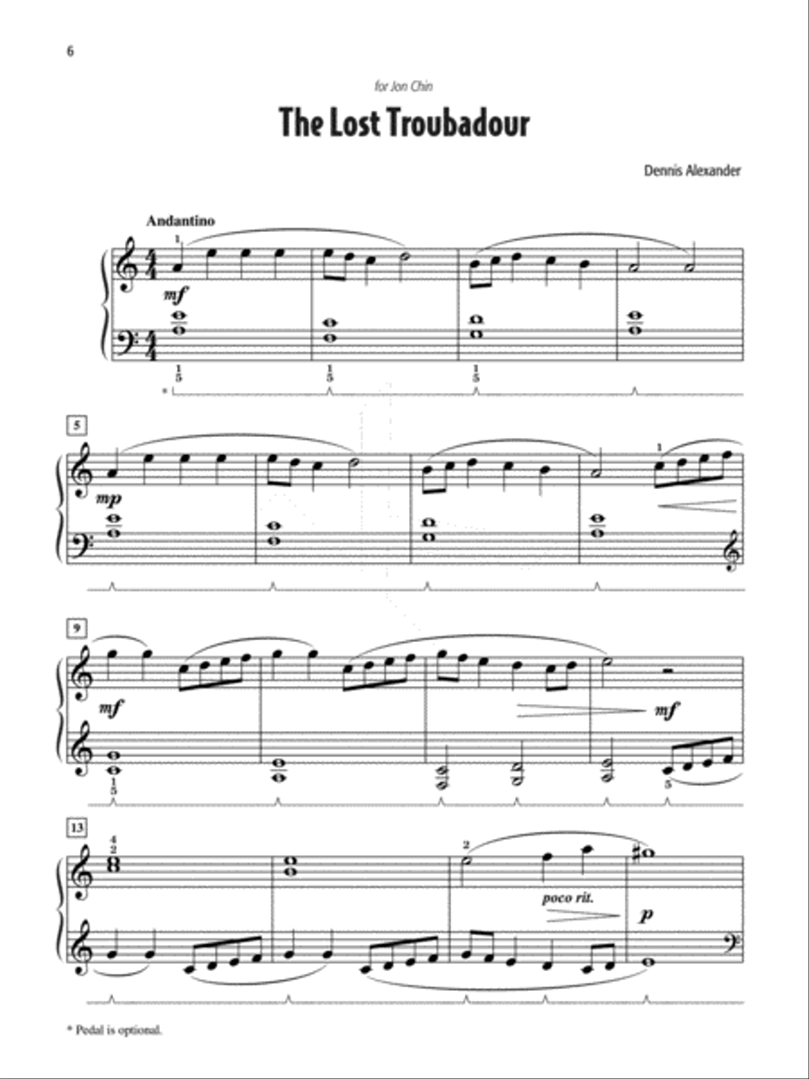 Dennis Alexander's Favorite Solos, Book 1 Piano Solo scores gallery preview page 3