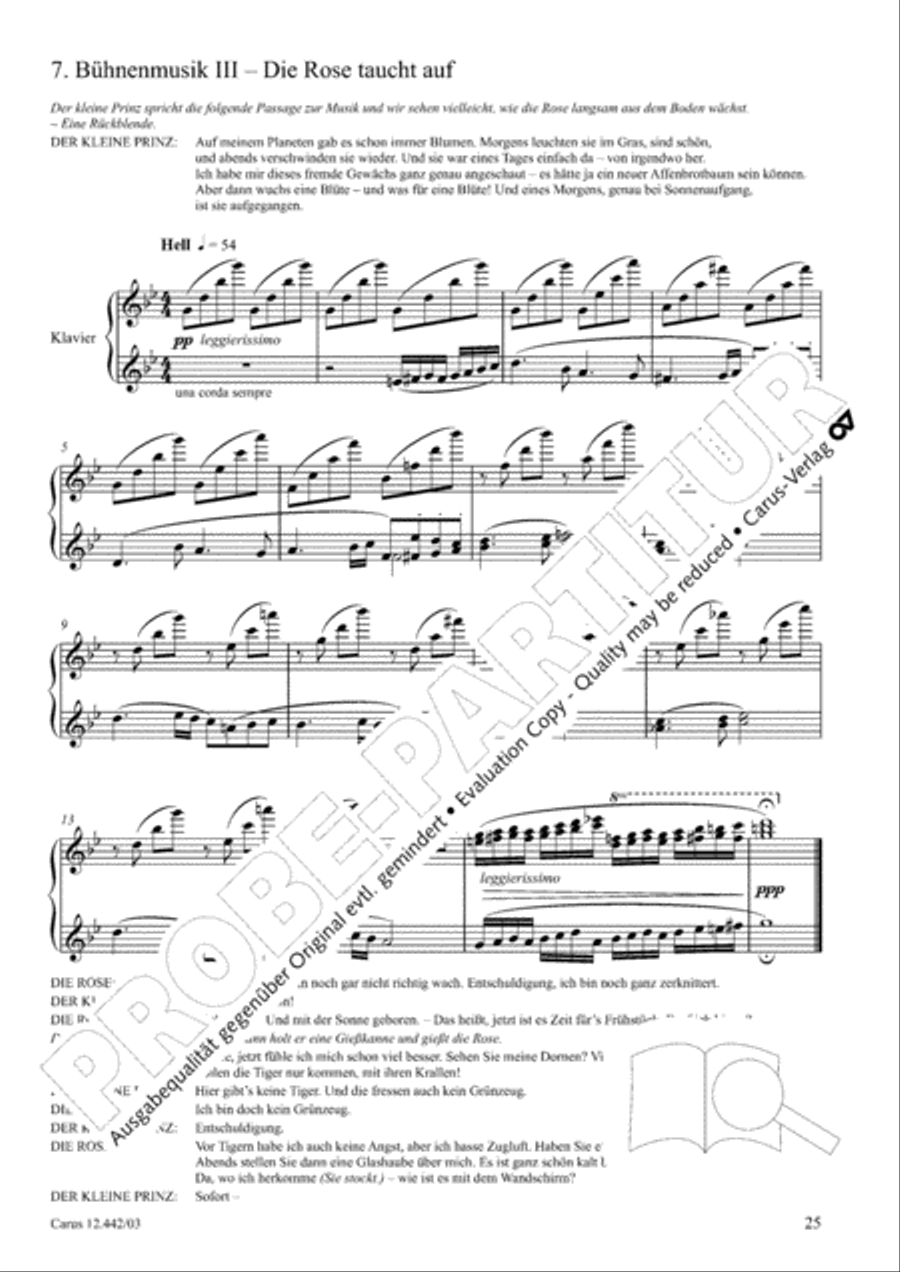 Der kleine Prinz 3-Part scores gallery preview page 27