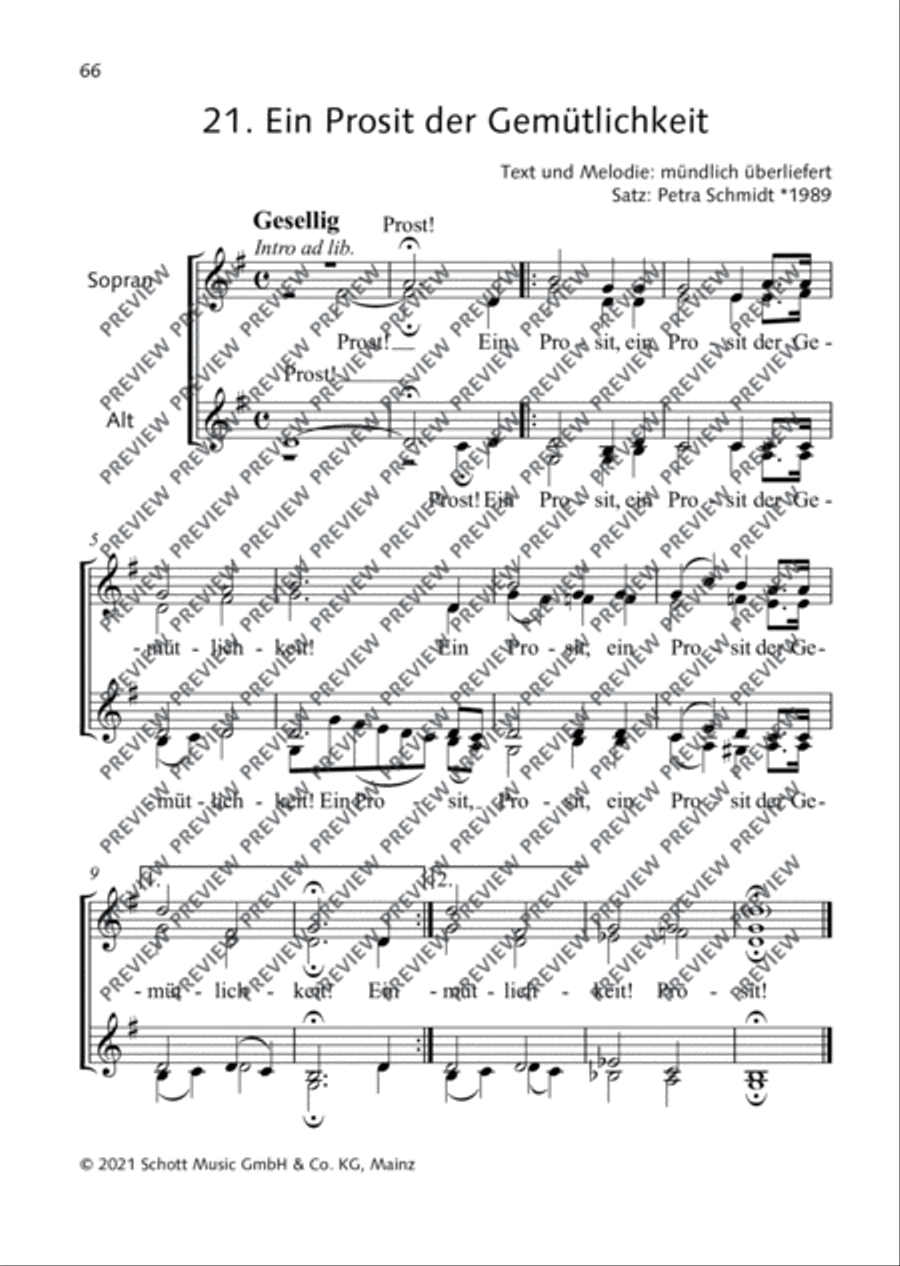 Ein Prosit der Gemütlichkeit SSAA scores gallery preview page 2