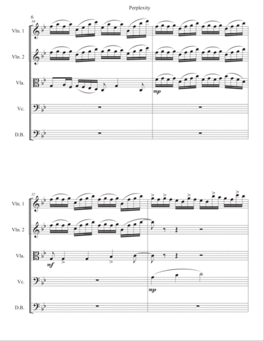 Perplexity String Orchestra scores gallery preview page 6