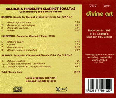 Clarinet Sonatas