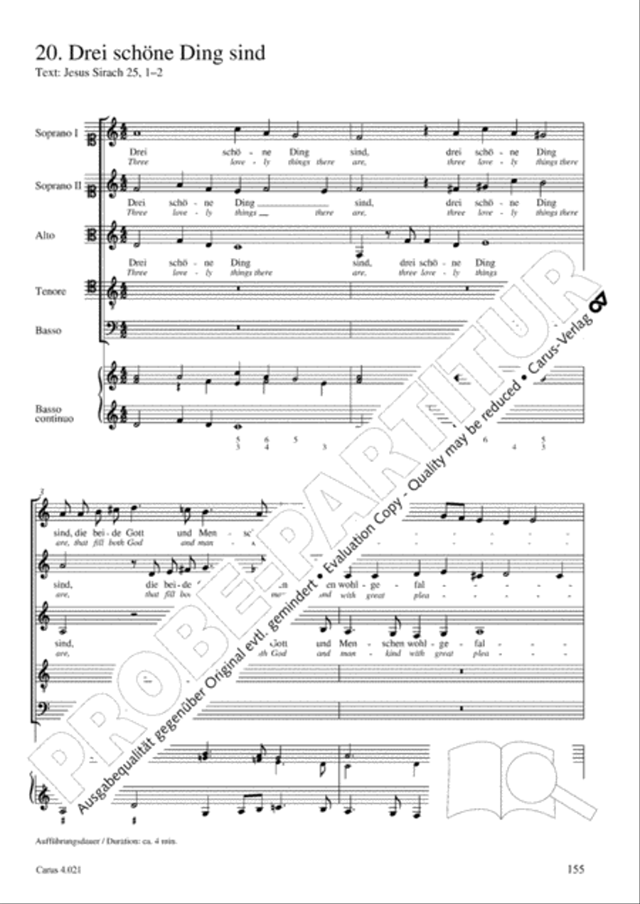 Schein: Israelsbrunnlein. Fontana d'Israel. Complete edition Choir scores gallery preview page 162