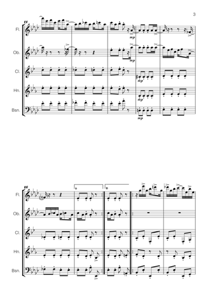 Scott Joplin - Maple Leaf Rag for Wind Quintet image number null