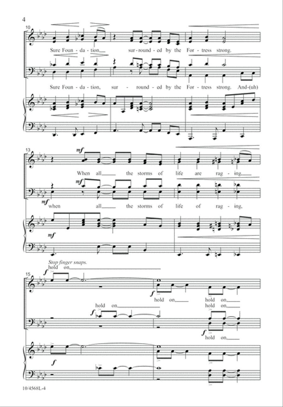 Hold On to the Rock Hold On to the Rock 4-Part scores gallery preview page 5