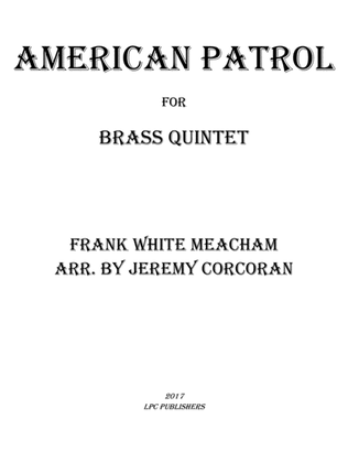 American Patrol for Brass Quintet