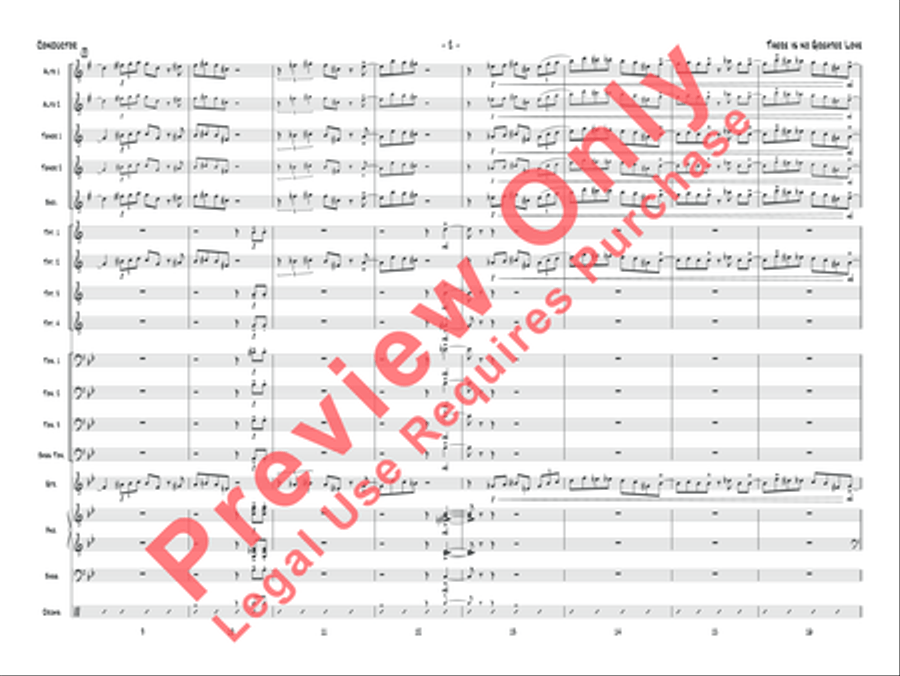 There Is No Greater Love There Is No Greater Love Jazz Ensemble scores gallery preview page 31