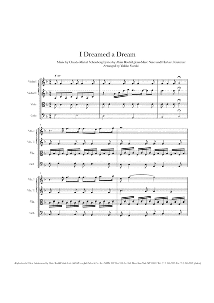 I Dreamed A Dream image number null