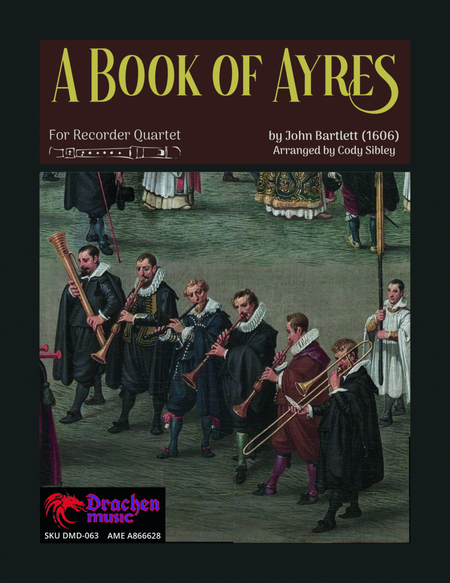 John Bartlett's Book of Ayres for Recorder Quartet image number null