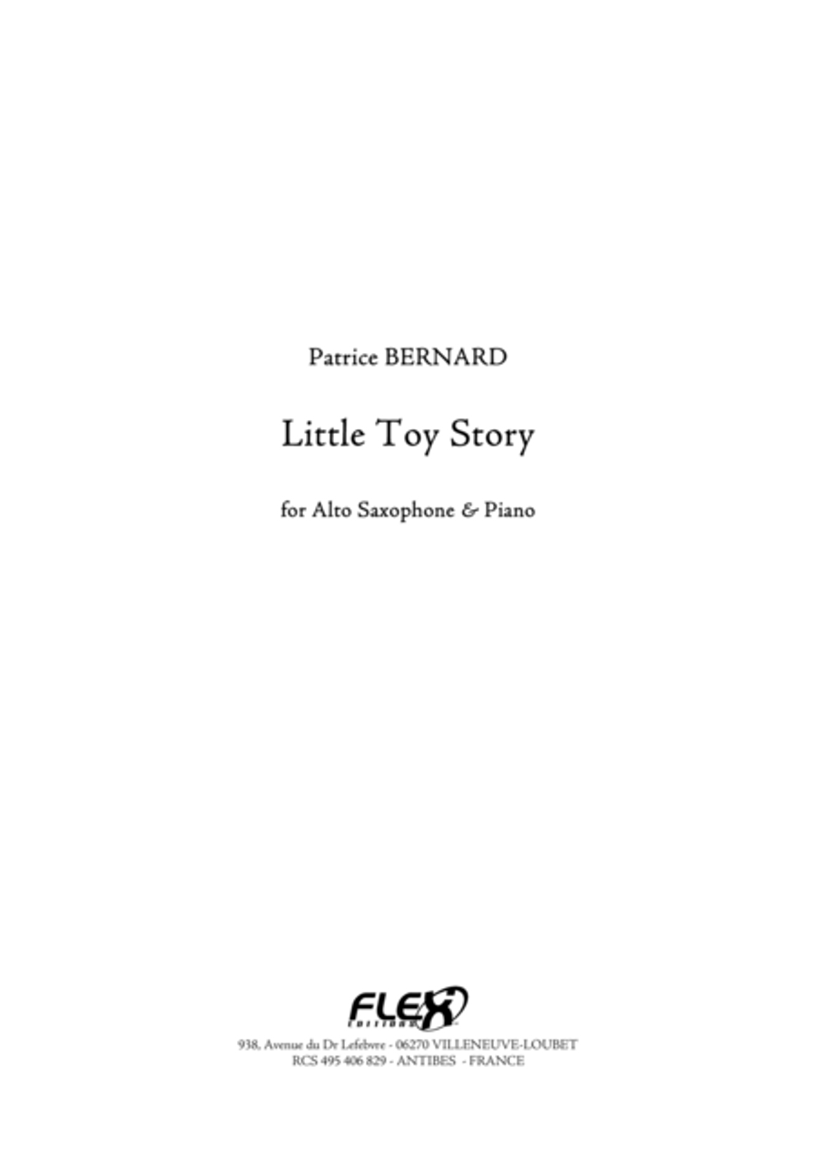 Little Toy Story Alto Saxophone scores gallery preview page 1